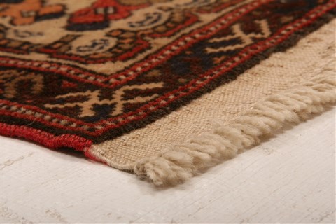 Kurdi Brown Hand Knotted 34 X 410 Area Rug 253-26949 Image 16
