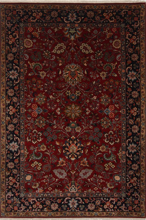 Sarouk Beige Hand Knotted 62 X 91 Area Rug 250-26951 Image 0