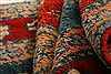 Gabbeh Red Hand Knotted 35 X 49 Area Rug 253-26952 Thumb 4