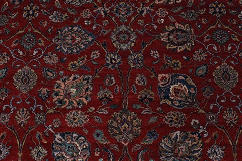 Isfahan Red Hand Knotted 60 X 811 Area Rug 250-26953 Image 6