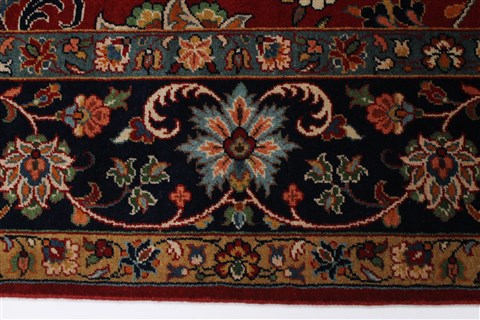 Sarouk Green Hand Knotted 511 X 810 Area Rug 250-26955 Image 4