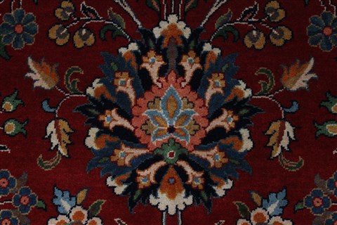 Sarouk Green Hand Knotted 511 X 810 Area Rug 250-26955 Image 9