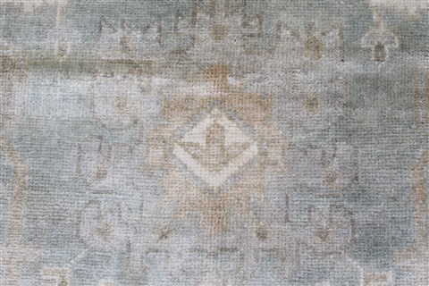 Oushak Beige Hand Knotted 90 X 1111 Area Rug 250-26956 Image 9