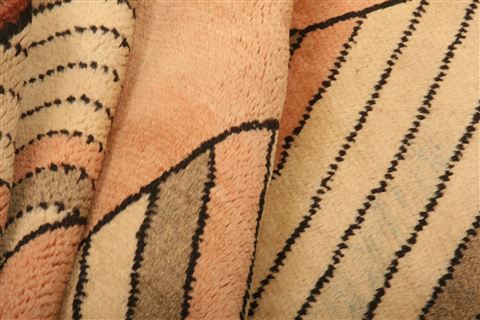 Gabbeh Orange Hand Knotted 33 X 48 Area Rug 100-26957 Image 3