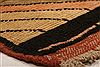 Gabbeh Orange Hand Knotted 33 X 48 Area Rug 100-26957 Thumb 8