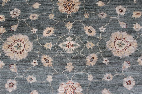 Pishavar Beige Hand Knotted 90 X 121 Area Rug 250-26958 Image 7