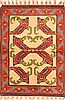 Gabbeh Red Hand Knotted 35 X 46 Area Rug 253-26959 Thumb 0