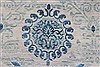 Modern Blue Hand Knotted 910 X 142 Area Rug 250-26960 Thumb 3