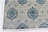 Modern Blue Hand Knotted 910 X 142  Area Rug 250-26960 Thumb 6