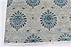 Modern Blue Hand Knotted 910 X 142 Area Rug 250-26960 Thumb 6