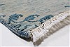 Modern Blue Hand Knotted 910 X 142 Area Rug 250-26960 Thumb 7
