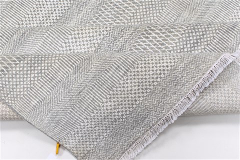 Modern Beige Hand Knotted 910 X 147 Area Rug 250-26961 Image 1