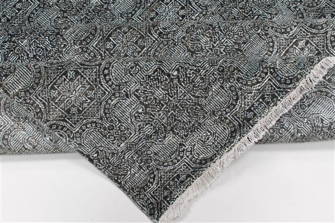 Modern Beige Hand Knotted 101 X 1311 Area Rug 250-26962 Image 2
