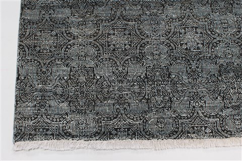 Modern Beige Hand Knotted 101 X 1311 Area Rug 250-26962 Image 6