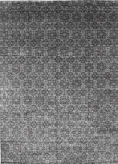 Indian Modern Beige Rectangle 10x14 ft Wool Carpet 26962