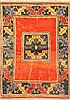 Gabbeh Red Hand Knotted 36 X 48 Area Rug 100-26963 Thumb 0