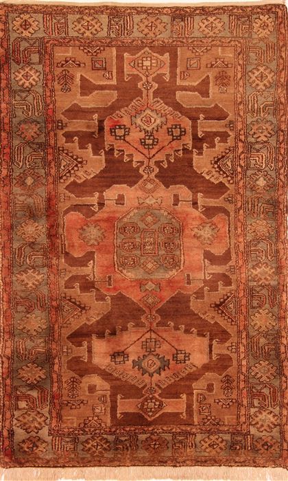 Taleghan Red Hand Knotted 41 X 64 Area Rug 100-26964 Image 0