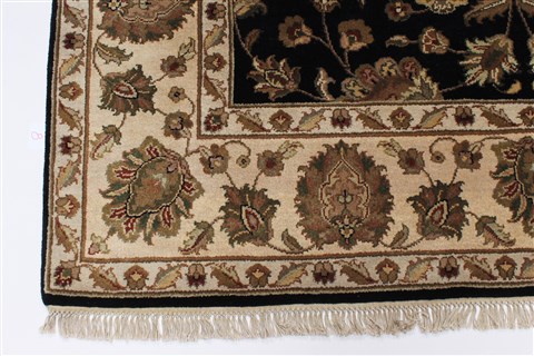 Kashan Brown Hand Knotted 62 X 93 Area Rug 250-26965 Image 11