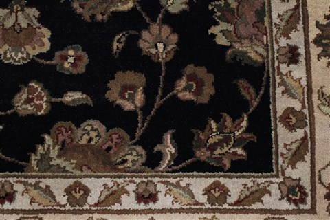 Kashan Brown Hand Knotted 62 X 93 Area Rug 250-26965 Image 3