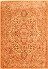 Tabriz Brown Hand Knotted 42 X 510  Area Rug 100-26966 Thumb 0