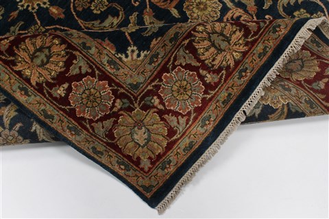 Jaipur Blue Hand Knotted 61 X 811 Area Rug 250-26968 Image 2