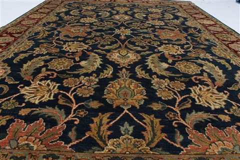 Jaipur Blue Hand Knotted 61 X 811 Area Rug 250-26968 Image 4