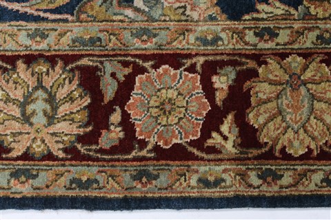 Jaipur Blue Hand Knotted 61 X 811 Area Rug 250-26968 Image 5