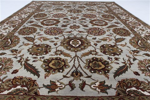 Jaipur Grey Hand Knotted 511 X 90 Area Rug 250-26969 Image 3