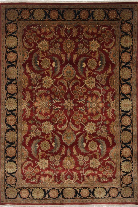Jaipur Beige Hand Knotted 60 X 89 Area Rug 250-26971 Image 0