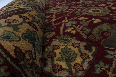 Jaipur Red Hand Knotted 60 X 811 Area Rug 250-26973 Image 10
