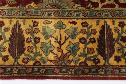 Jaipur Red Hand Knotted 60 X 811 Area Rug 250-26973 Image 3