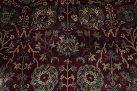 Jaipur Red Hand Knotted 60 X 811 Area Rug 250-26973 Image 4