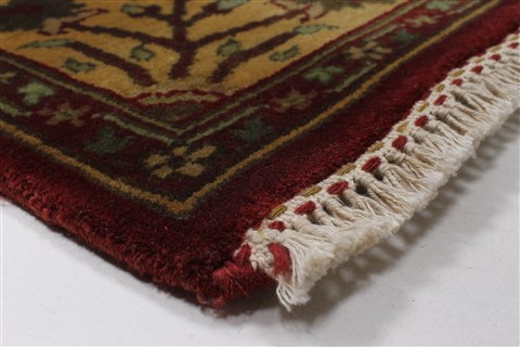 Jaipur Red Hand Knotted 60 X 811 Area Rug 250-26973 Image 6