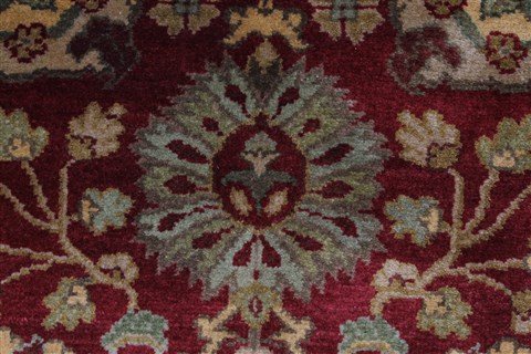Jaipur Red Hand Knotted 60 X 811 Area Rug 250-26973 Image 7
