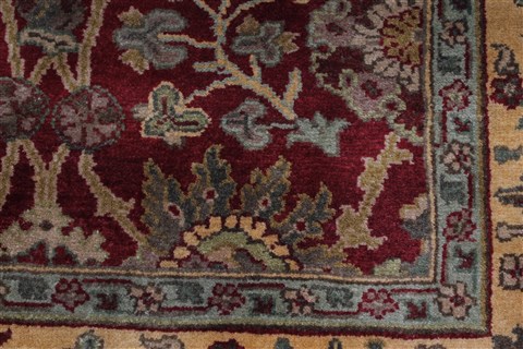 Jaipur Red Hand Knotted 60 X 811 Area Rug 250-26973 Image 8