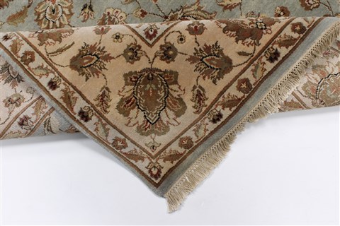 Jaipur Blue Hand Knotted 61 X 91 Area Rug 250-26975 Image 1
