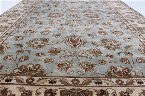 Jaipur Blue Hand Knotted 61 X 91 Area Rug 250-26975 Image 3