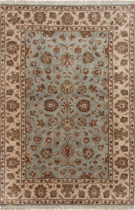 Jaipur Blue Hand Knotted 61 X 91 Area Rug 250-26975 Image 0