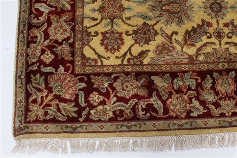 Jaipur Yellow Hand Knotted 62 X 91 Area Rug 250-26976 Image 5