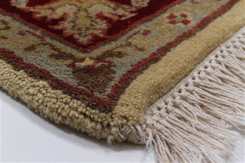 Jaipur Yellow Hand Knotted 62 X 91 Area Rug 250-26976 Image 6