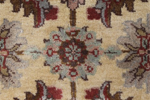 Jaipur Yellow Hand Knotted 62 X 91 Area Rug 250-26976 Image 8