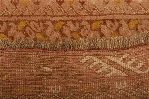 Qashqai Brown Hand Knotted 34 X 61 Area Rug 253-26977 Image 7