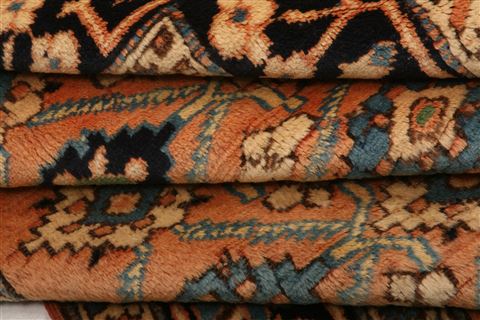 Kazak Orange Hand Knotted 37 X 53 Area Rug 100-26978 Image 5