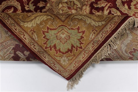 Jaipur Red Hand Knotted 62 X 93 Area Rug 250-26979 Image 1