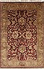 Jaipur Red Hand Knotted 62 X 93  Area Rug 250-26979 Thumb 0
