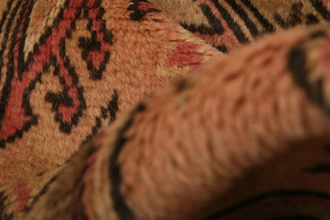 Kazak Beige Runner Hand Knotted 35 X 65 Area Rug 100-26980 Image 1