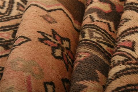 Kazak Beige Runner Hand Knotted 35 X 65 Area Rug 100-26980 Image 3
