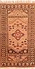 Kazak Beige Runner Hand Knotted 35 X 65 Area Rug 100-26980 Thumb 0