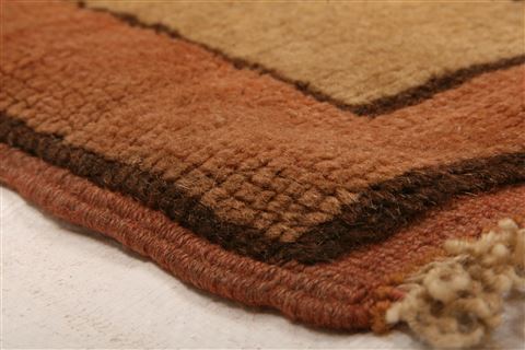 Gabbeh Multicolor Hand Knotted 45 X 60 Area Rug 253-26981 Image 8