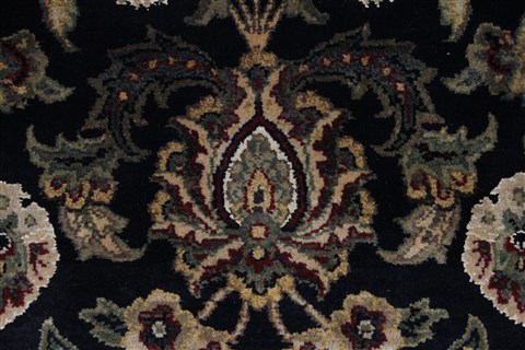 Jaipur Black Hand Knotted 60 X 96 Area Rug 250-26982 Image 9